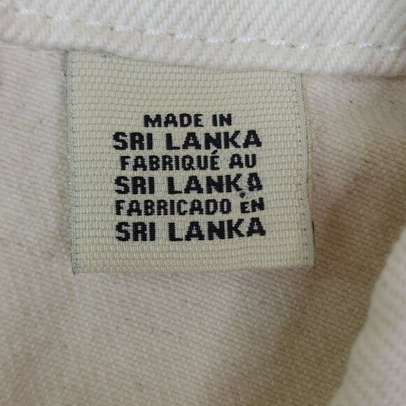 Levis Ex-Boyfriend Trucker Denim Jacket XL 100% Cotton Off-White Original Women - Picture 13 of 14